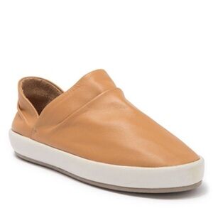 BEEK JAY SLIP-ON SNEAKER SLIDE SHOES LEATHER HONEY 6.5 $350